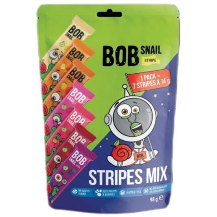 PRZEKĄSKA OWOCOWA MIX STRIPE B/C 98G [12]