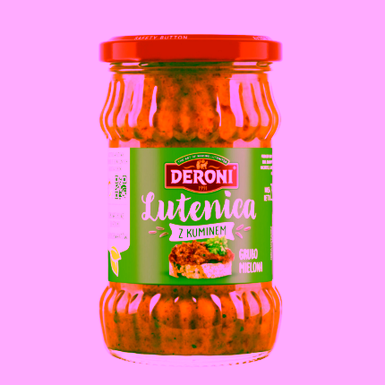 LUTENICA GRUBO MIELONA Z KUMINEM B/C 250G [6]