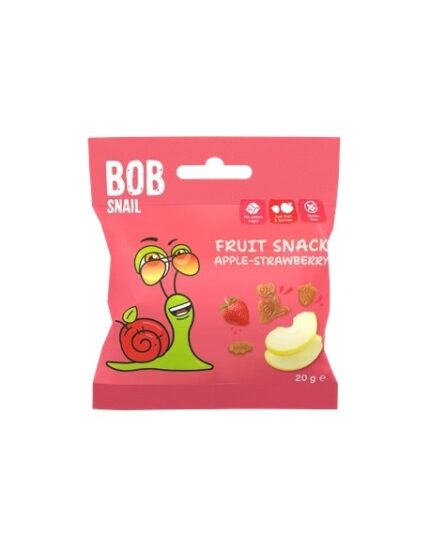 SNACK JABŁKO-TRUSKAWKA B/C 40G [12]