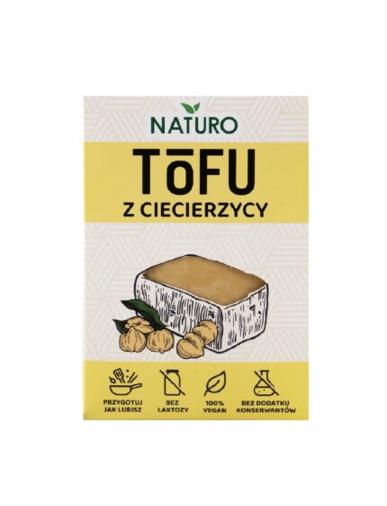Tofu z ciecierzycy naturalne 200g naturo [10]