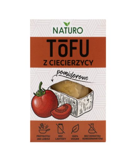 Tofu z ciecierzycy pomidorowe 200g naturo [10]