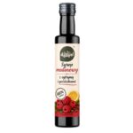 SYROP MALINOWY Z CYTRYNĄ I GOŹDZIKAMI 250ML