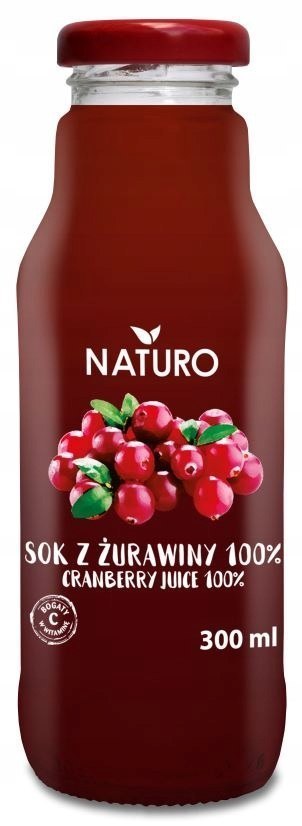 Sok z żurawiny 300ml naturo