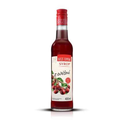 Syrop wiśnia nasze domowe 400ml